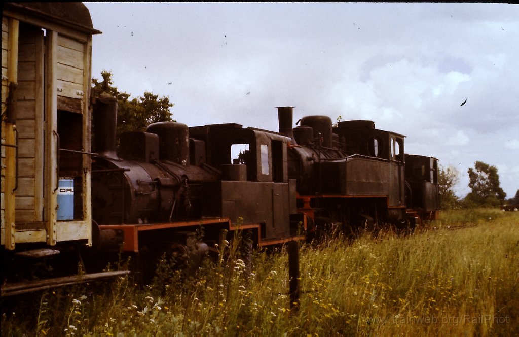0006-0014s.jpg - CFTVD No.3 "Mallet" + 020 T 3 "Henschel" + 040 T "KDL" / Sentheim 25.5.1978
