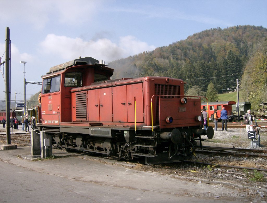 1428-0045-131007.jpg - SBB-CFF Em 3/3 18821 / Bauma 13.10.2007