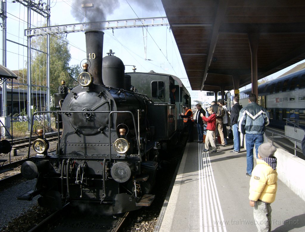 1433-0018-141007.jpg - DVZO E 3/3 10 / Bauma 14.10.2007