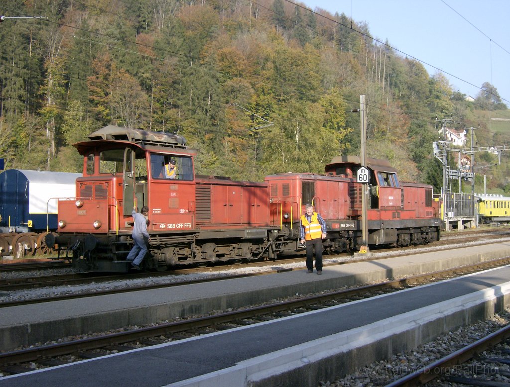 1433-0039-141007.jpg - SBB-CFF Em 3/3 18821 / Bauma 14.10.2007