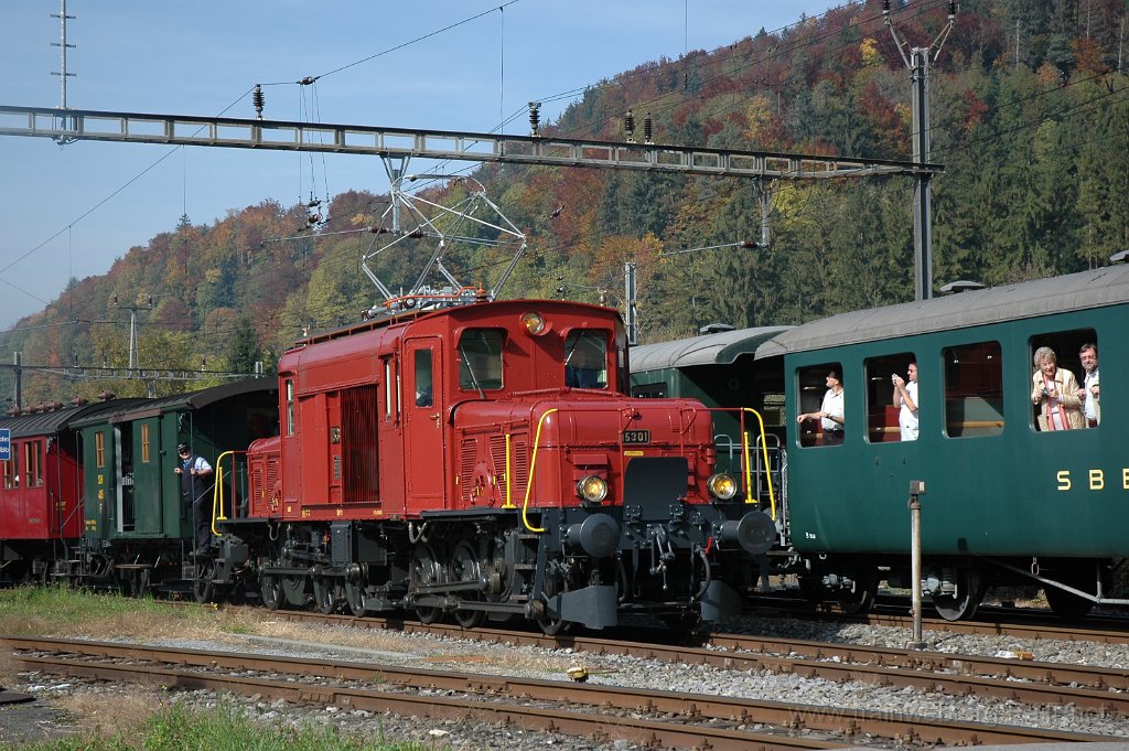 1573-0035-111008.jpg - OeBB De 6/6 15301 / Bauma 11.10.2008