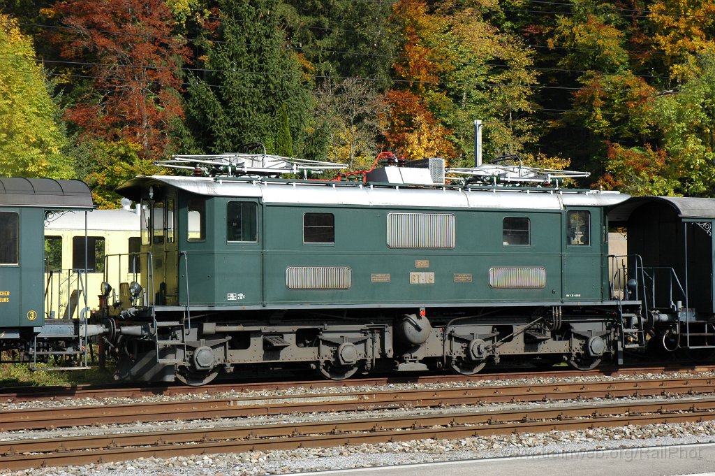 1575-0024-111008.jpg - DVZO Be 4/4 15 / Bauma 11.10.2008