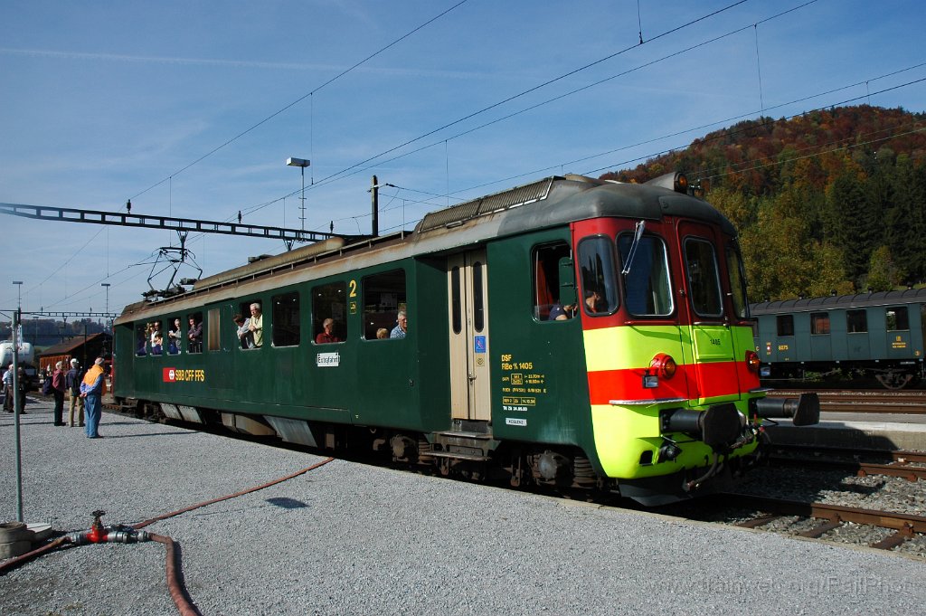 1575-0043-111008.jpg - SBB-CFF RBe 4/4 1405 / Bauma 11.10.2008