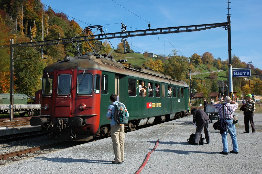 1575-0044-111008.jpg - SBB-CFF RBe 4/4 1405 / Bauma 11.10.2008