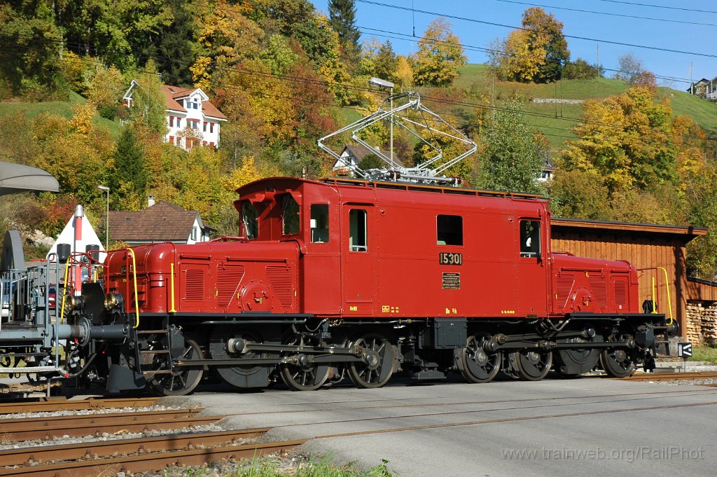 1579-0036-111008.jpg - OeBB De 6/6 15301 / Bauma 11.10.2008