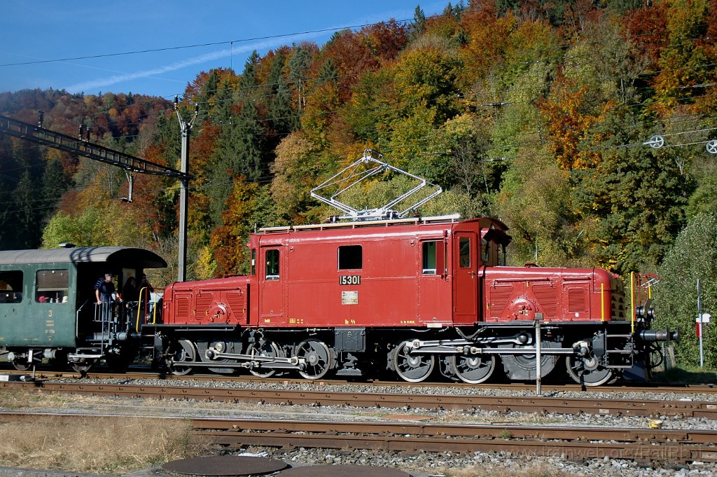 1580-0003-111008.jpg - OeBB De 6/6 15301 / Bauma 11.10.2008
