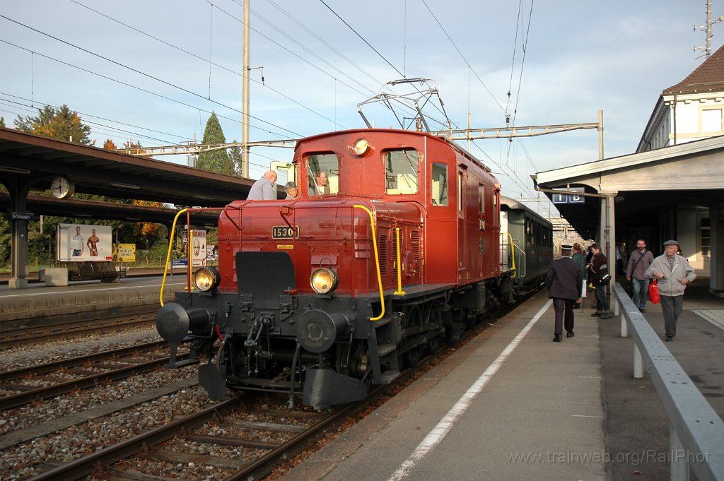 1584-0032-121008.jpg - OeBB De 6/6 15301 / Schlieren 12.10.2008