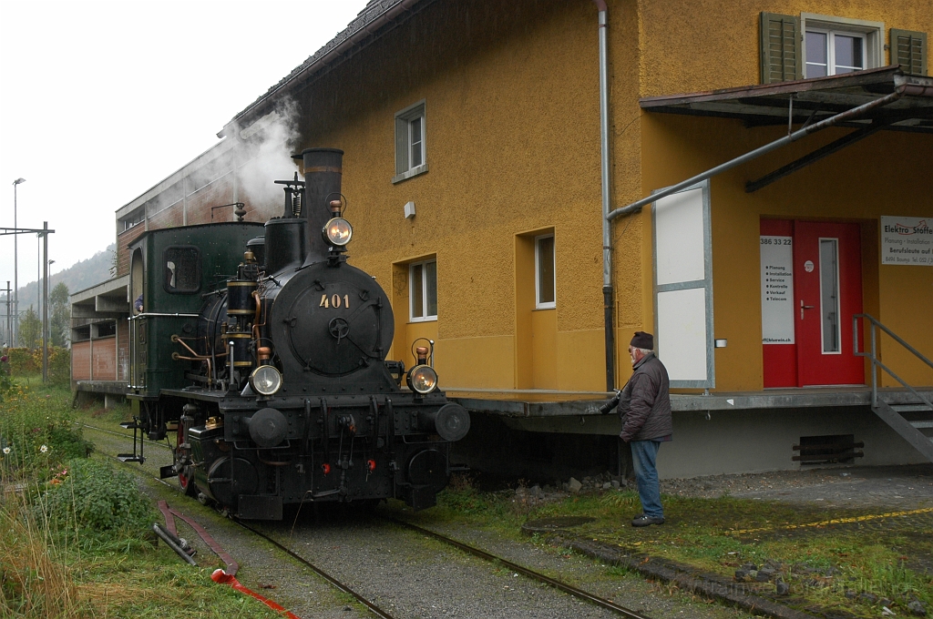 2005-0046-171010.jpg - DVZO Ed 3/3 401 «Bauma» / Bauma 17.10.2010