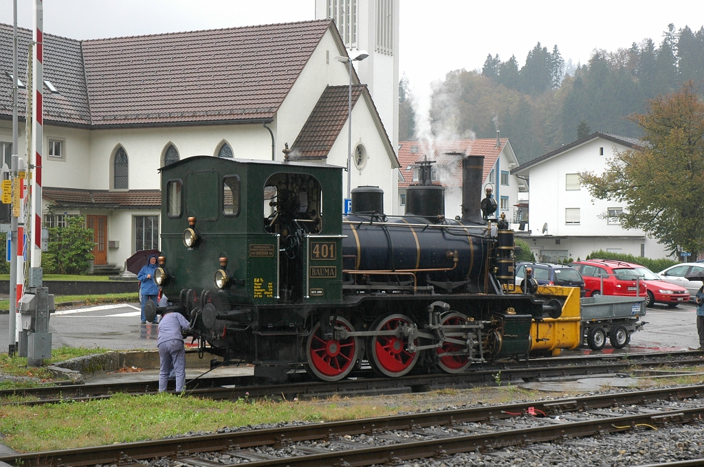 2006-0001-171010.jpg - DVZO Ed 3/3 401 «Bauma» / Bauma 17.10.2010