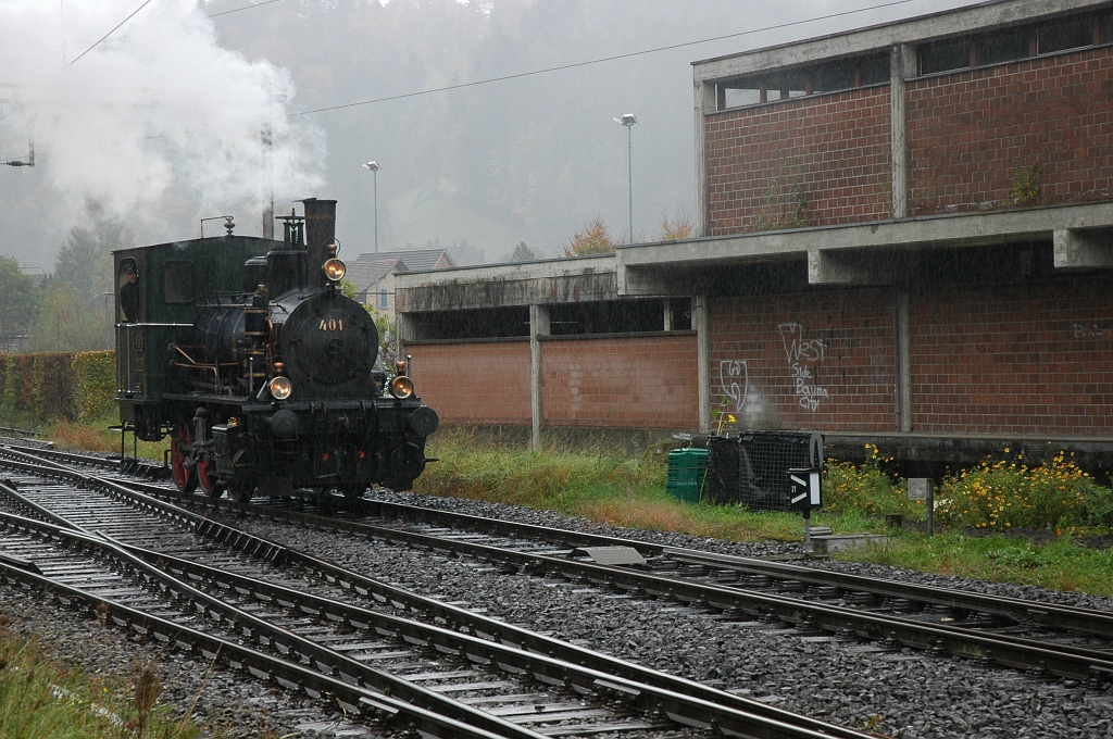 2006-0032-171010.jpg - DVZO Ed 3/3 401 «Bauma» / Bauma 17.10.2010