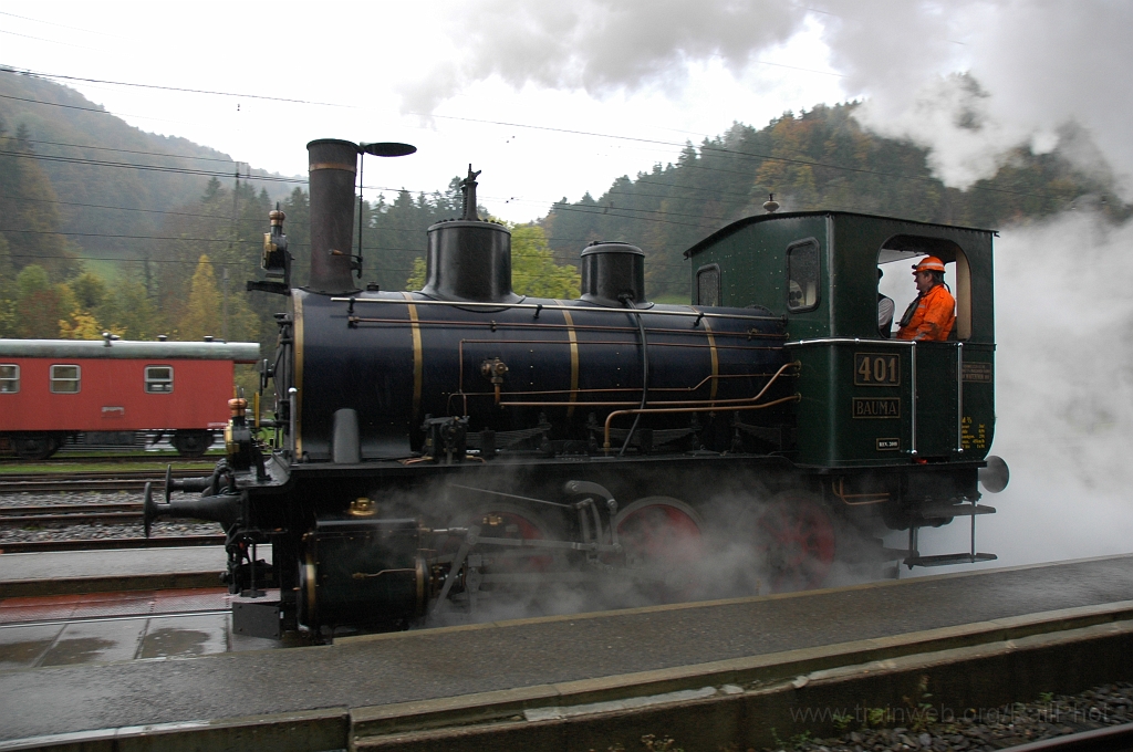 2009-0036-171010.jpg - DVZO Ed 3/3 401 «Bauma» / Bauma 17.10.2010