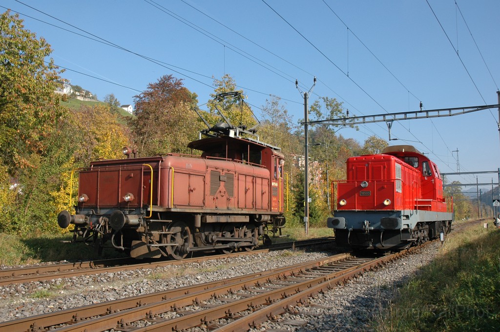 2239-0031-161011.jpg - MThB Ee 3/3 16318 + SLM Bm 6/6 18503