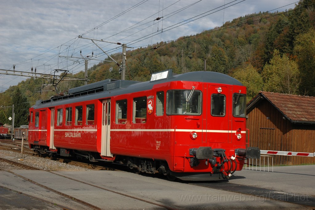 2643-0042-141012.jpg - SiTB BDe 4/4 92 «Horgen» / Bauma 14.10.2012