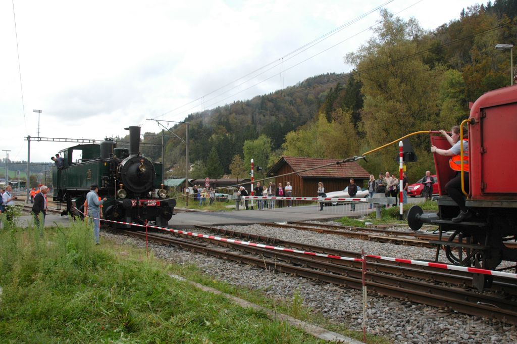 3343-0036-111014.jpg - SCB Ed 2x2/2 196 + DVZO Ee 3/3 16363 / Bauma 11.10.2014