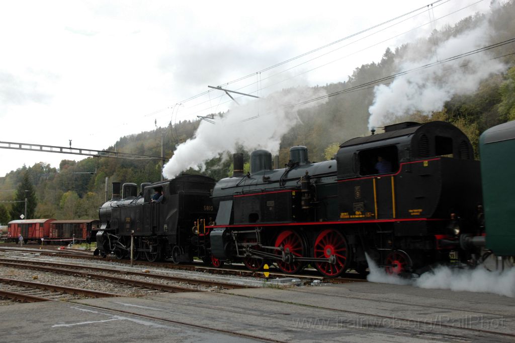 3344-0038-111014.jpg - SBB-CFF Eb 3/5 5810 + BT Eb 3/5 9 / Bauma 11.10.2014