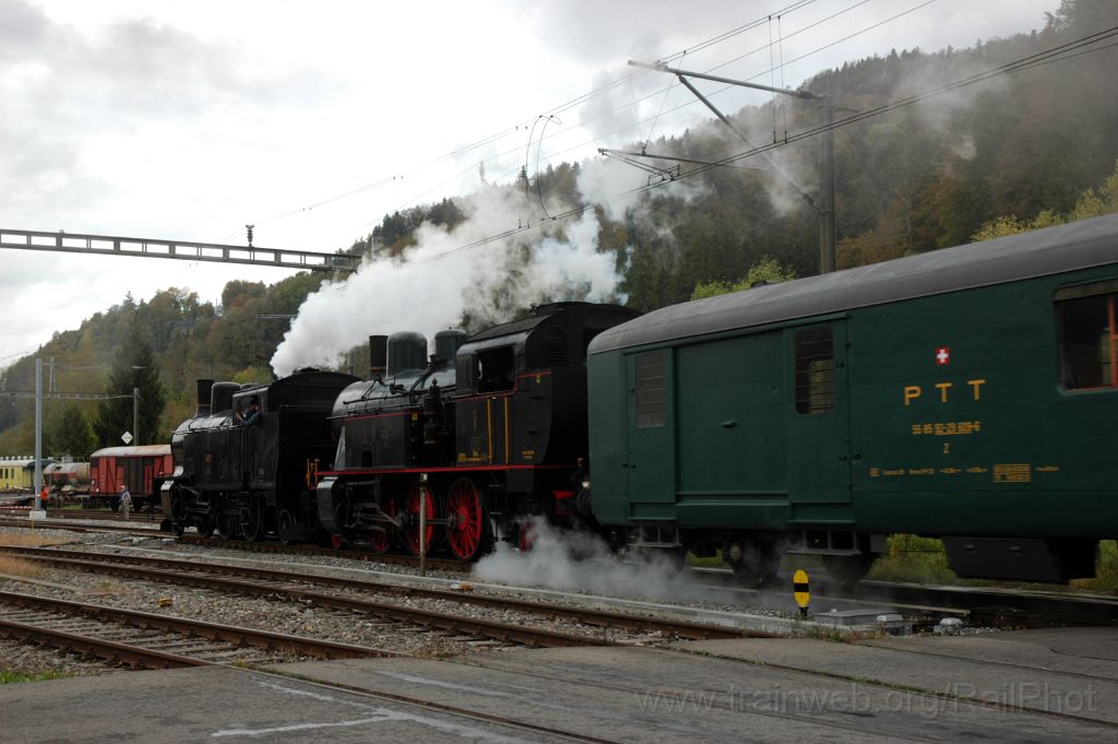 3344-0040-111014.jpg - SBB-CFF Eb 3/5 5810 + BT Eb 3/5 9 / Bauma 11.10.2014