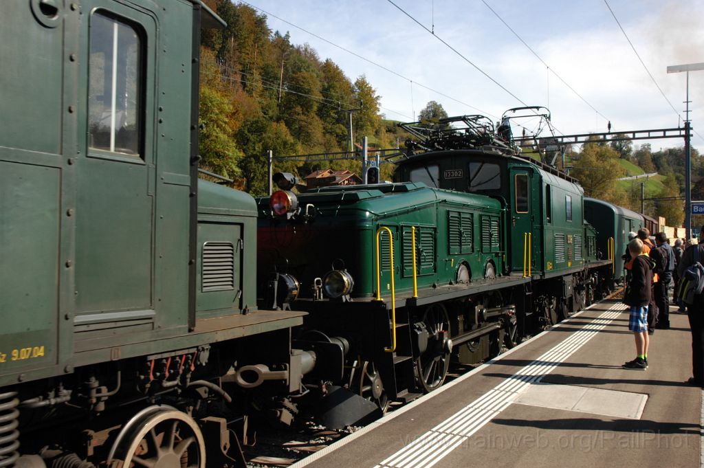 3348-0003-121014.jpg - SBB-CFF Ae 4/7 10997 + Be 6/8''' 13302 / Bauma 12.10.2014