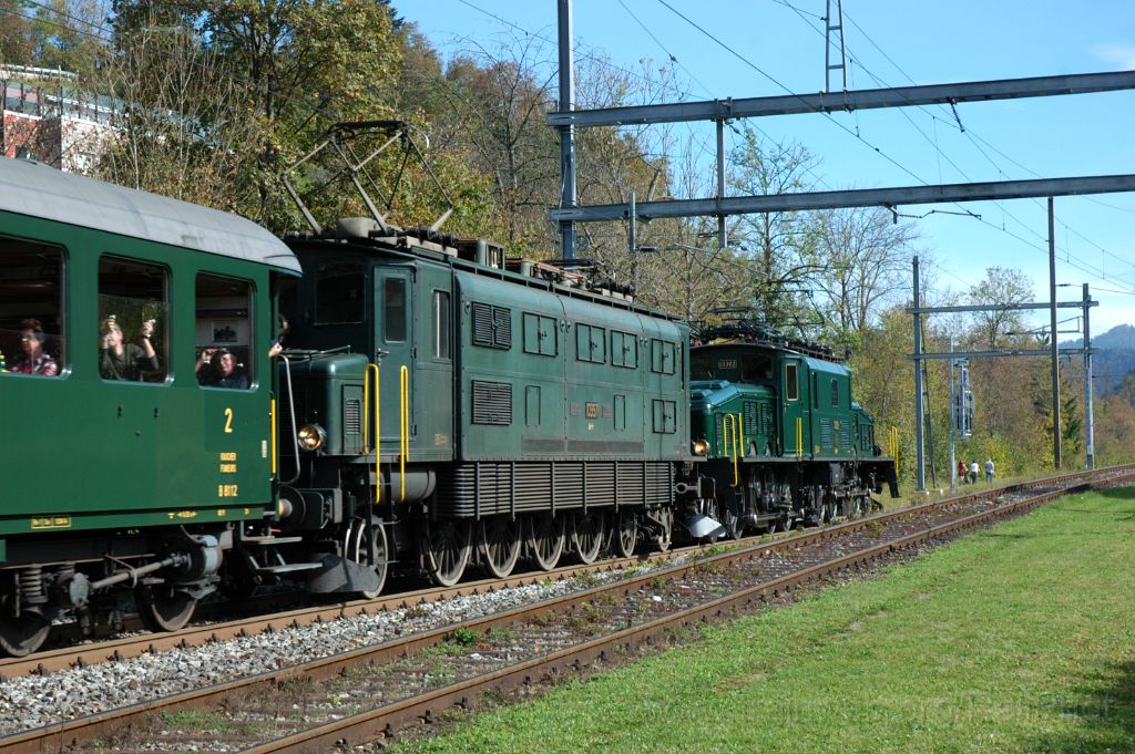 3351-0020-121014.jpg - SBB-CFF Be 6/8''' 13302 + Ae 4/7 10997 / Bauma 12.10.2014