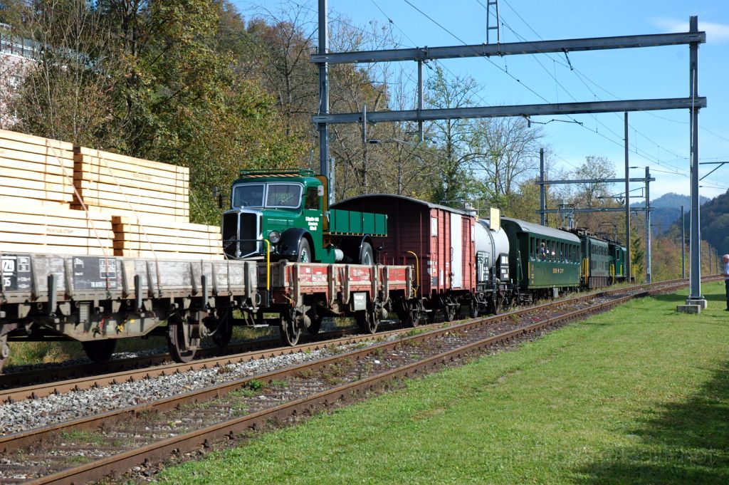 3351-0027-121014.jpg - SBB-CFF Be 6/8''' 13302 + Ae 4/7 10997 / Bauma 12.10.2014
