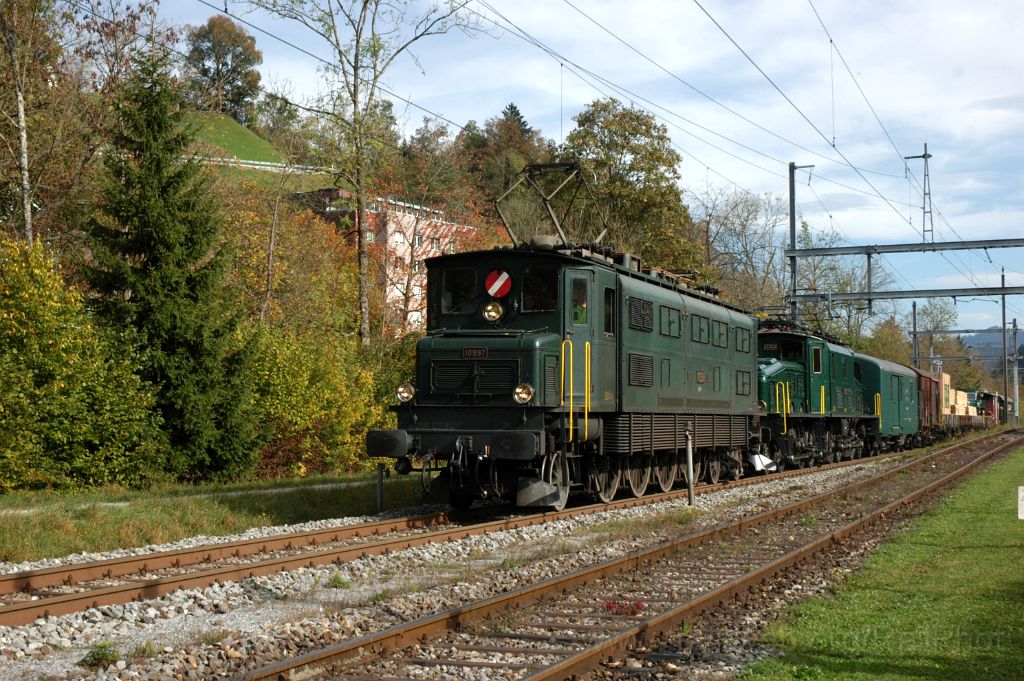 3353-0024-121014.jpg - SBB-CFF Ae 4/7 10997 + Be 6/8''' 13302 / Bauma 12.10.2014