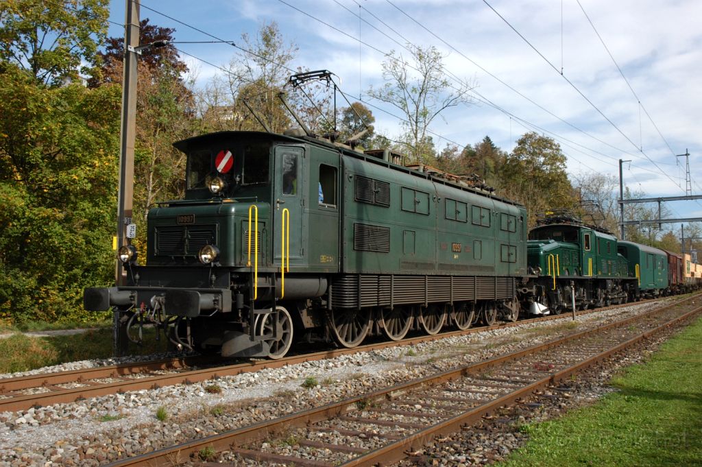 3353-0026-121014.jpg - SBB-CFF Ae 4/7 10997 + Be 6/8''' 13302 / Bauma 12.10.2014