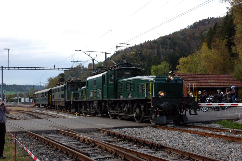 3355-0047-121014.jpg - SBB-CFF Be 6/8''' 13302 + Ae 4/7 10997 / Bauma 12.10.2014