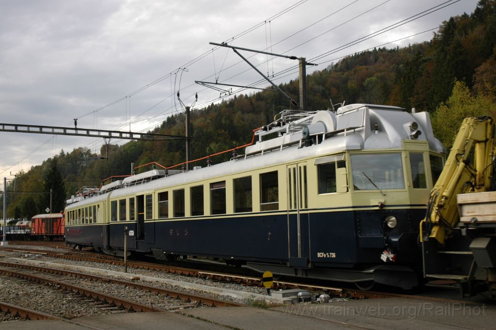 3358-0016-121014.jpg - BLS BCFe 4/6 736 / Bauma 12.10.2014