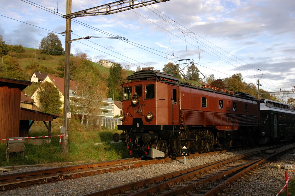 3359-0016-121014.jpg - SBB-CFF Be 4/6 12320 + BFe 4/4 1643 / Bauma 12.10.2014