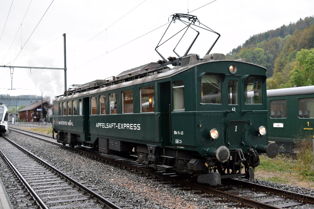 4183-0049-151016.jpg - Eurovapor BDe 3/4 43 "Möhl Apfelsaft-Express" / Bauma 15.10.2016