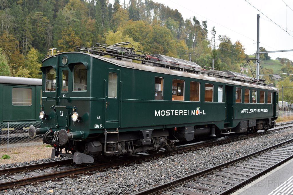 4183-0050-151016.jpg - Eurovapor BDe 3/4 43 "Möhl Apfelsaft-Express" / Bauma 15.10.2016
