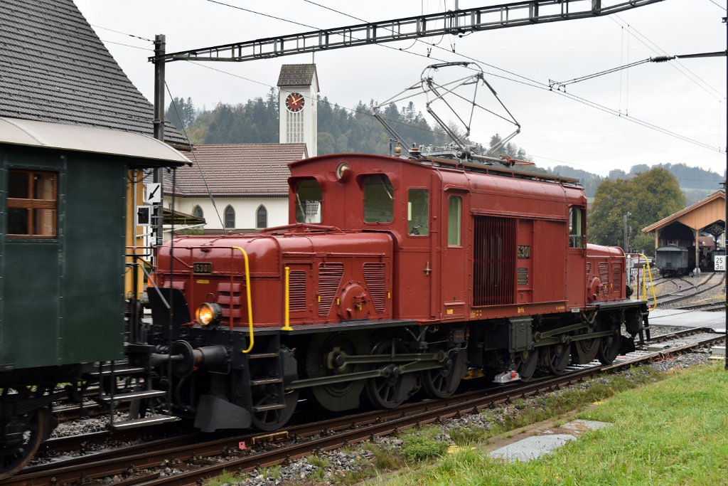 4184-0032-151016.jpg - OeBB De 6/6 15301 / Bauma 15.10.2016