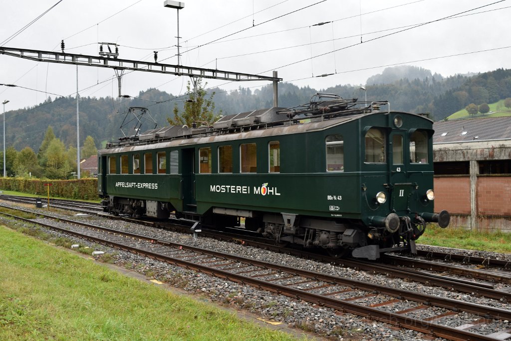 4184-0042-151016.jpg - Eurovapor BDe 3/4 43 "Möhl Apfelsaft-Express" / Bauma 15.10.2016