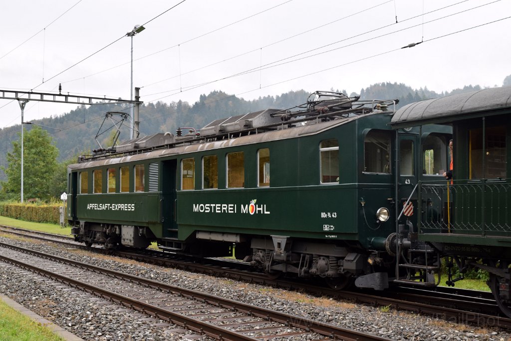 4187-0003-151016.jpg - Eurovapor BDe 3/4 43 "Möhl Apfelsaft-Express" / Bauma 15.10.2016