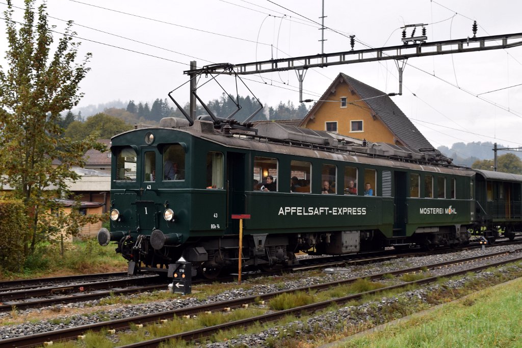 4187-0018-151016.jpg - Eurovapor BDe 3/4 43 "Möhl Apfelsaft-Express" / Bauma 15.10.2016