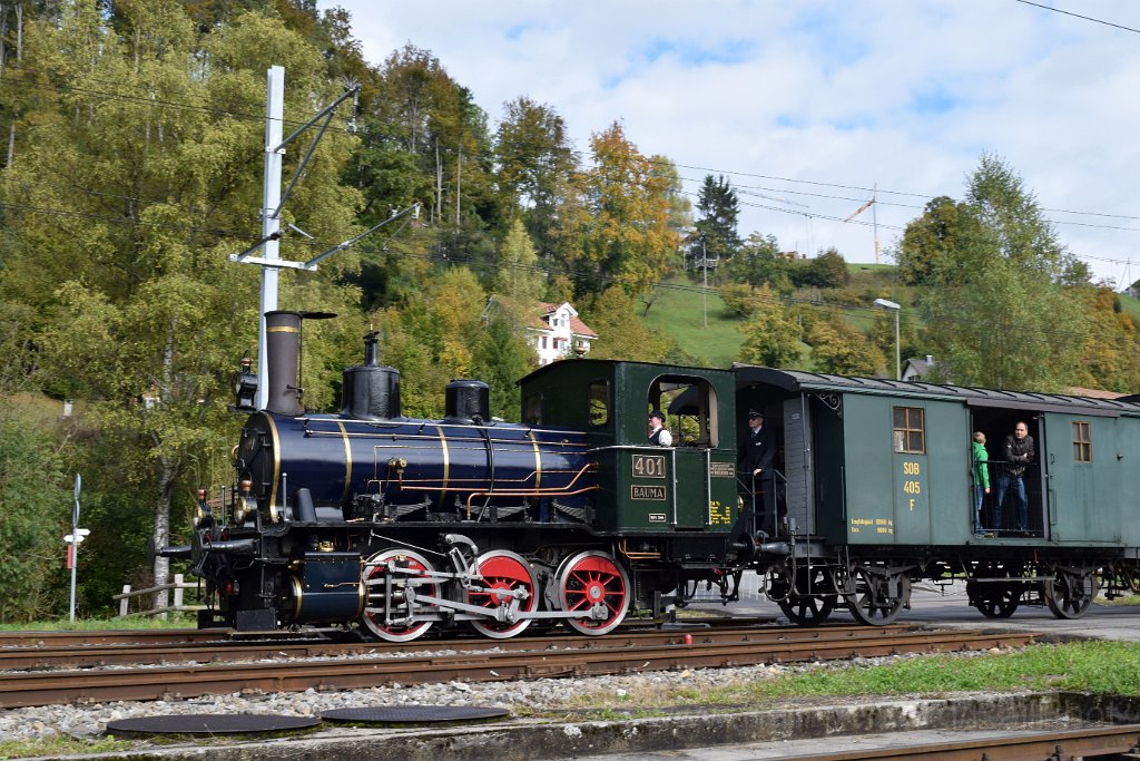 4198-0013-151016.jpg - DVZO Ec 3/3 401 "Bauma" + DVZO F Nr.405 / Bauma 15.10.2016