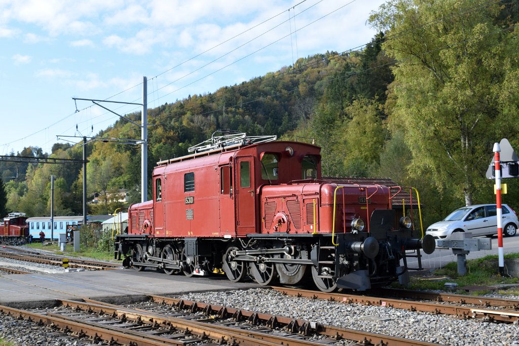 4206-0012-151016.jpg - OeBB De 6/6 15301 / Bauma 15.10.2016