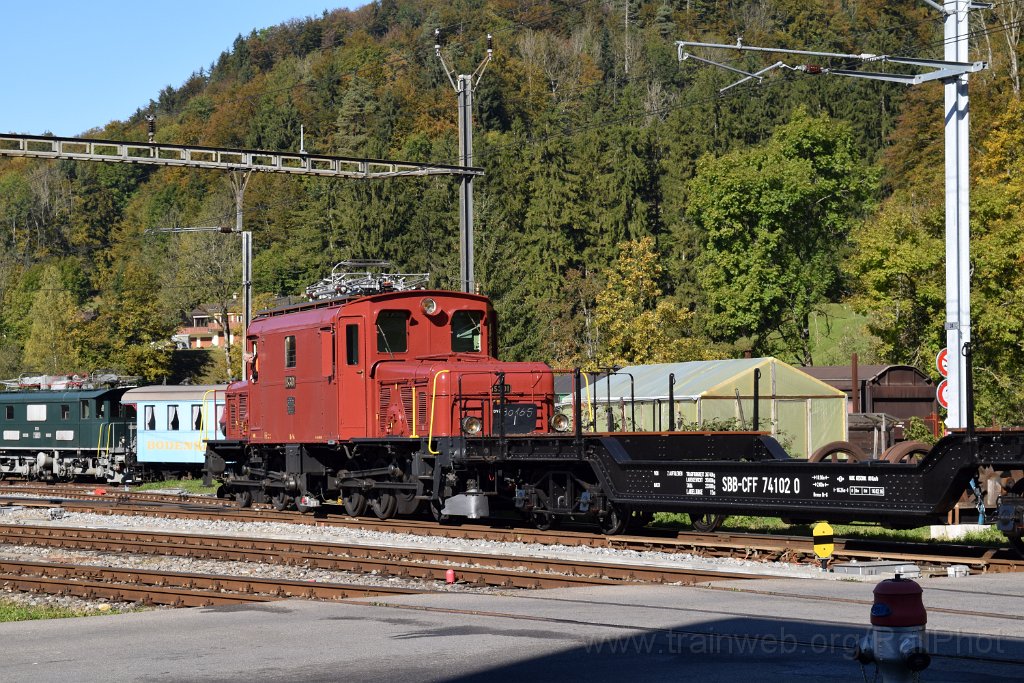4212-0045-161016.jpg - DVZO C².6075 + OeBB De 6/6 15301 / Bauma 16.10.2016