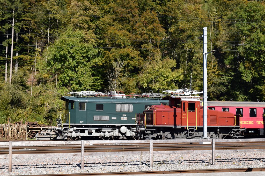 4216-0011-161016.jpg - DVZO Ee 3/3 16363 + Be 4/4 15 / Bauma 16.10.2016