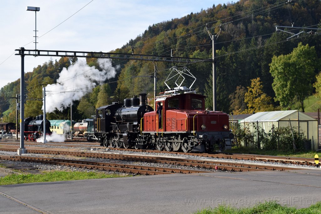 4225-0014-161016.jpg - VHMThB Ec 3/5 3 "Choli" + DVZO Ee 3/3 16363 + DLC Eb 3/5 9 / Bauma 16.10.2016