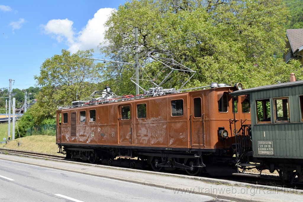 9129-0021-190524.jpg - RhB Ge 4/4 81 / Blonay 19.5.2024