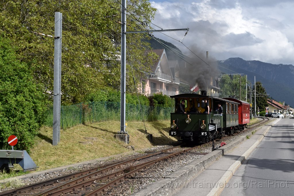 9138-0031-190524.jpg - LEB G 3/3 5 "Bercher" + SEG C4.171 + CEV BC 21 / Blonay 19.5.2024