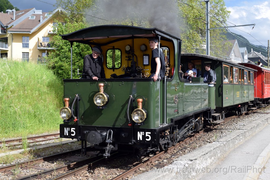 9139-0003-190524.jpg - LEB G 3/3 5 "Bercher" + SEG C4.171 / Blonay 19.5.2024