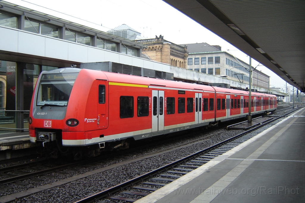 1160-0044-220406.jpg - DBAG 424.522-1 / Hannover Hbf 22.4.2006
