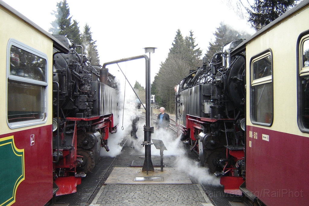 1164-0049-230406.jpg - HSB 99.7241-5 + 99.7232-4 / Drei-Annen-Höhne 23.4.2006
