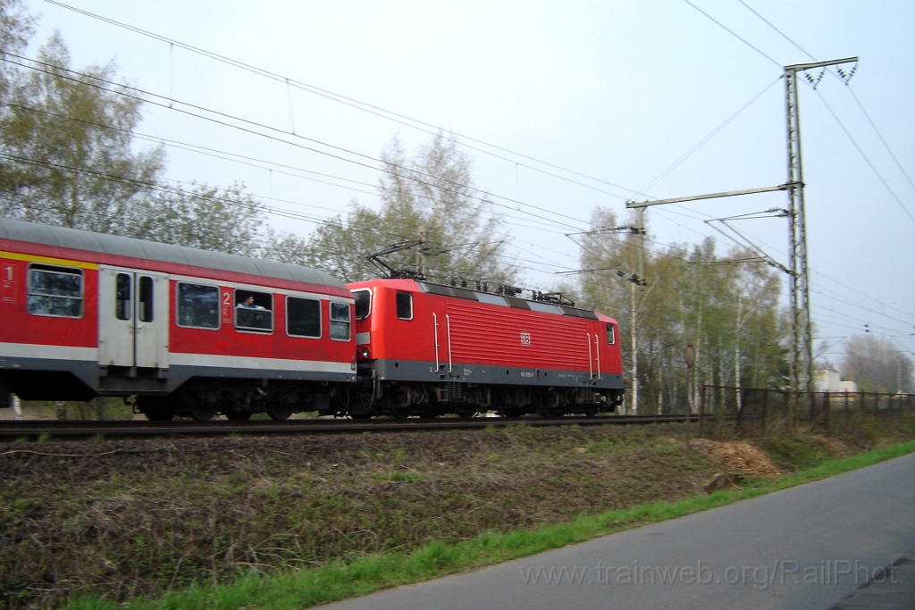 1169-0002-260406.jpg - DBAG 143.835-7 / Braunschweig-Gartenstadt (An der Rothenburg) 26.4.2006