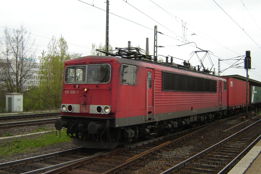 1169-0034-270406.jpg - DBAG 155.036-7 / Braunschweig Hbf 27.4.2006