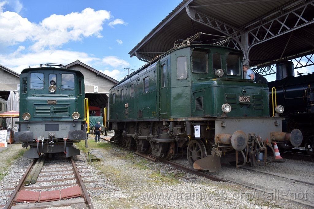 9110-0046-180524.jpg - SBB-CFF Ae 4/7 11026 + Ae 3/6' 10650 / Brugg 18.5.2024