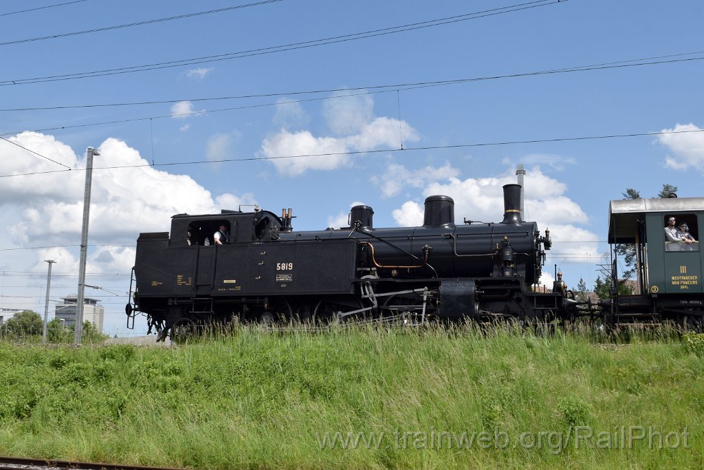 9114-0028-180524.jpg - SBB-CFF Eb 3/5 5819 / Brugg 18.5.2024