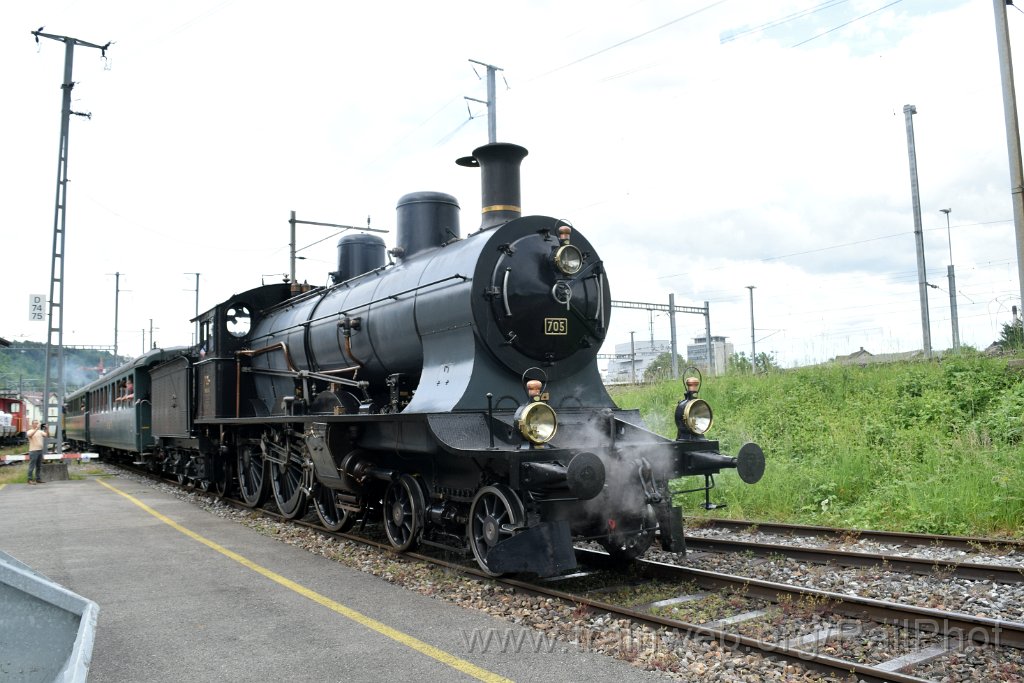 9118-0012-180524.jpg - SBB-CFF A 3/5 705 / Brugg 18.5.2024