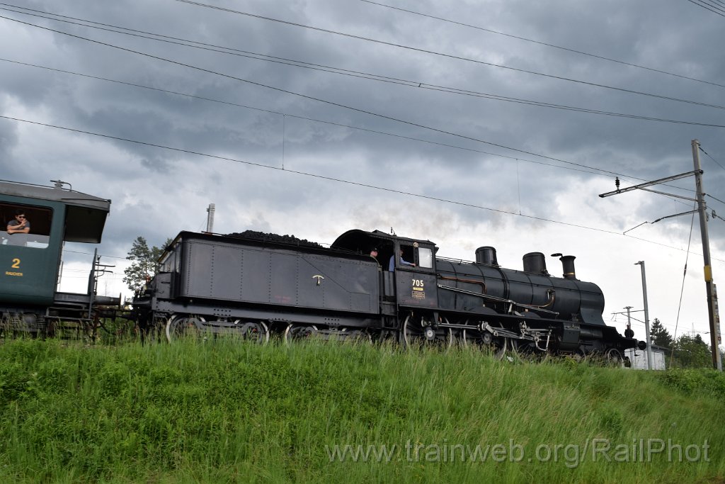 9118-0050-180524.jpg - SBB-CFF A 3/5 705 / Brugg 18.5.2024